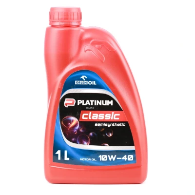 Imagem de Orlen Platinum Classic SEMISYNTHETIC 10W 40 1l Óleo do motor QFS412B10 VOLKSWAGEN: GOLF 4, 5, 3, MERCEDES BENZ: Classe C Sedan, 190