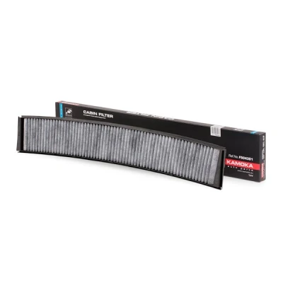 Imagem de KAMOKA F504301 Filtro, ar do habitáculo Filtro de fresco, carvão ativado 671mm 94mm 20mm BMW: 3 Sedan, Touring, X3