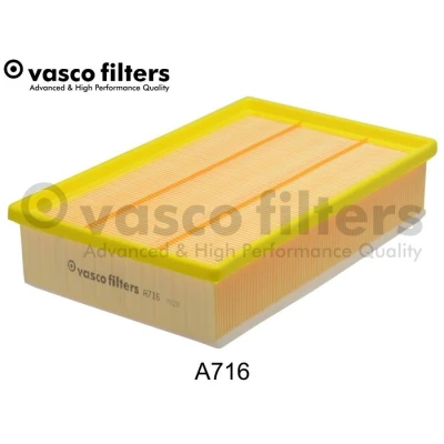 Imagem de DAVID VASCO A716 filtro de ar 57 180 281 rectangular Cartucho filtrante com pré NISSAN: NP300 Navara Pick up, Pathfinder 3