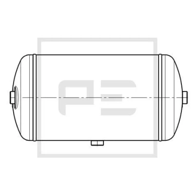 Imagem de PETERS ENNEPETAL 026.051 00A Depósito de ar, sistema ar comprimido