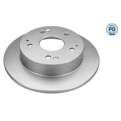 Imagem de MEYLE 31 15 523 0057/PD Disco de travão Eixo traseiro 260 10 5 114,3 cheio Revestido a discos zinco PD Quality HONDA: CIVIC 7 Hatchback
