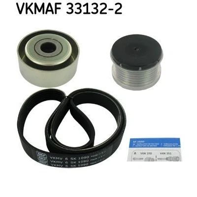 Imagem de SKF VKMAF 33132 2 Jogo de correias trapezoidais estriadas PEUGEOT: 307 Hatchback, SW, CITROËN: C4 I C3 Coupe