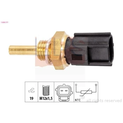Imagem de EPS 1.830.177 Sensor da Temperatura do Líquido de Refrigeração Made in Italy OE Equivalent verde SUZUKI: Grand Vitara 1 SUV, I SUV