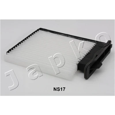 Imagem de JAPKO 21NS17 Filtro, ar do habitáculo Cartucho filtrante 218mm 180mm 36mm NISSAN: Tiida Hatchback