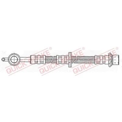 Imagem de QUICK BRAKE 58.998 Mangueira de Travão 525mm com rosca interior TOYOTA: Yaris I Hatchback