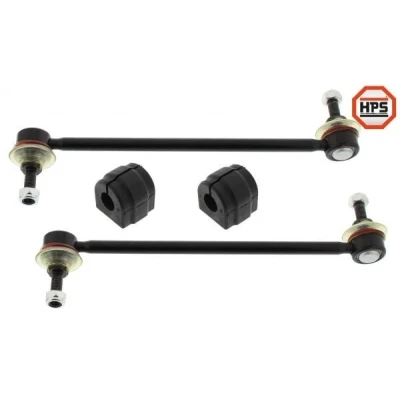 Imagem de MAPCO 53700/3HPS Kit de reparação, apoio da barra estabilizadora Eixo dianteiro, lado esquerdo, direito com acoplamento