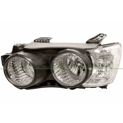 Imagem de PRASCO DW3284914 Farol Principal esquerda H7, H1 preto com motor de regulação do alcance dos faróis