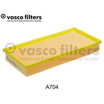 Imagem de DAVID VASCO A704 Filtro de ar 46 169 344 rectangular Cartucho filtrante MITSUBISHI: Space Star, Carisma Sedan, Hatchback, VOLVO: V40 Carrinha
