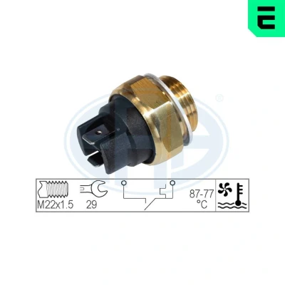 Imagem de Interruptor de temperatura, ventilador do radiador ERA 330167
