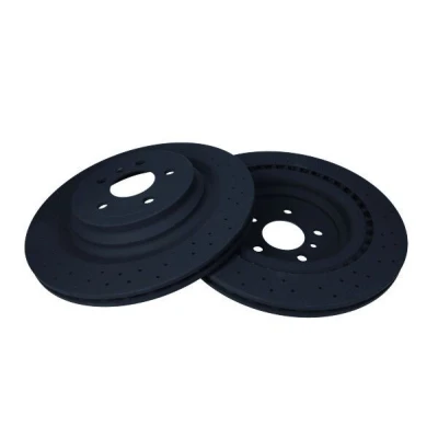 Imagem de QUARO Disco de travão MERCEDES BENZ: Classe ML, GLE Coupe 345mm 22mm 5 112mm ventilado revestido alto carbono QD9745HC 1664230212,A1664230212