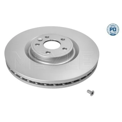 Imagem de MEYLE Disco de travão LAND ROVER: Range Rover Evoque Eixo dianteiro 349mm 34mm 5 108mm ventilado Revestido a discos zinco alto carbono
