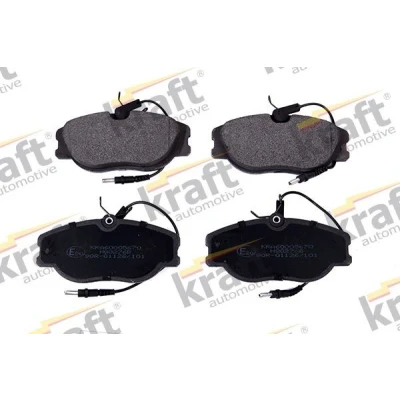 Imagem de KRAFT 6005670 Jogo de pastilhas para travão disco Eixo dianteiro incl. contacto aviso desgaste PEUGEOT: Expert I Van, FIAT: Scudo Van
