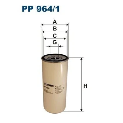 Imagem de FILTRON PP 964/1 Filtro de Combustível aparafusado RENAULT TRUCKS: Magnum