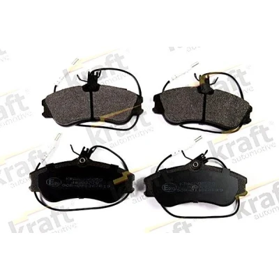 Imagem de KRAFT 6006050 Jogo de pastilhas para travão disco Eixo dianteiro incl. contacto aviso desgaste CITROËN: Xsara Picasso