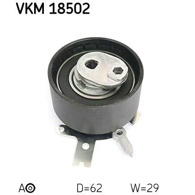 Imagem de SKF VKM 18502 Rolo tensor, correia dentada