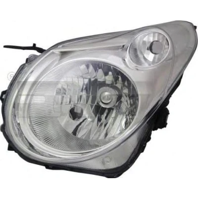 Imagem de TYC 20 12514 05 2 Farol Principal esquerda H4 para circulação pela direita sem motor elétrico, porta lâmpadas