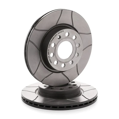 Imagem de BREMBO MAX LINE 09.9167.75 Disco de travão 280 22 5 fendido, interior ventilado revestido alto carbono com parafusos VOLKSWAGEN: Golf 6,