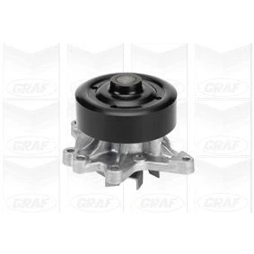 Imagem de GRAF PA953 Bomba de água com retentor mecânico Chapa aço 90 para accionamento da correia trapezoidal estriada TOYOTA: Auris Hatchback
