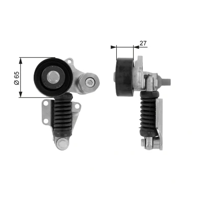 Imagem de GATES FleetRunner Micro V Kit T38399 Polia Tensora ALFA ROMEO: 156 Sedan
