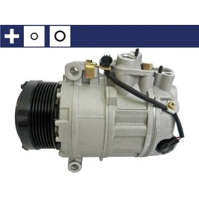 Imagem de MAHLE ORIGINAL ACP 704 000S Compressor 6SEU16C 12 PAG 46 R 134a com retentor MERCEDES BENZ: Classe C Sedan, T modell, E Sedan