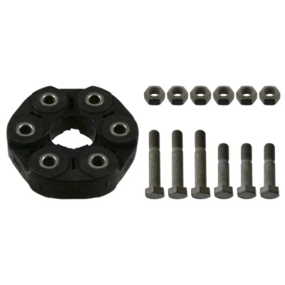 Imagem de FEBI BILSTEIN 43493 Acoplamento do Cardan 78 à frente ProKit com parafusos porcas BMW: X5