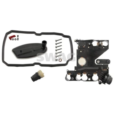 Imagem de SWAG 10 0254 Conjunto do filtro hidráulico, caixa velocidades automática com junta parafusos, retentor MERCEDES BENZ: Classe E T modell