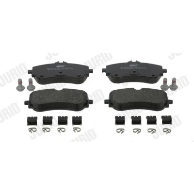 Imagem de JURID 573832J Jogo de pastilhas para travão disco preparado indicador aviso desgaste VOLKSWAGEN: Crafter Van, Amarok Pick up