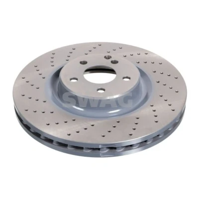 Imagem de SWAG 10 94 4030 Disco de travão Eixo dianteiro 360 36 5 112 perfurado/ventilado revestido alto carbono MERCEDES BENZ: Classe E Sedan