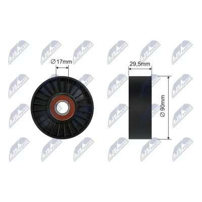 Imagem de NTY RNK CH 009A Polia Tensora CHRYSLER: Voyager / Grand 3