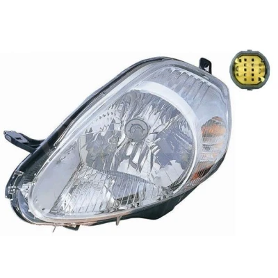 Imagem de ALKAR 2765349 Farol Principal esquerda W5W, H4, PY21W com motor elétrico FIAT: Grande Punto Hatchback