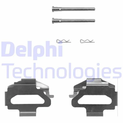 Imagem de DELPHI LX0150 Kit de acessórios, pastilhas travão RENAULT: CLIO 2, CITROËN: Xantia Hatchback, Jumpy I Van, FORD: FIESTA 3, Escort 5