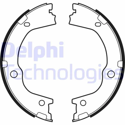 Imagem de DELPHI LS2159 Maxilas de Travão Mão