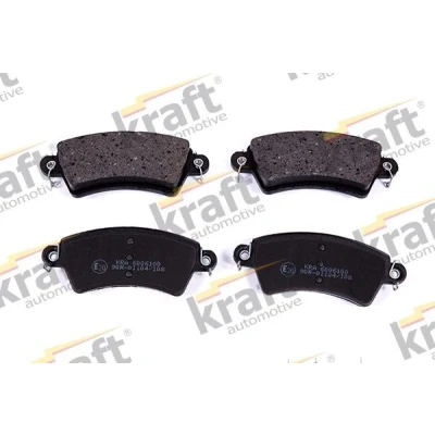 Imagem de KRAFT 6006100 Jogo de pastilhas para travão disco Eixo dianteiro PEUGEOT: 206 Hatchback, SW, 306 CITROËN: Xsara Hatchback