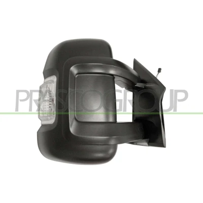Imagem de espelho retrovisor Prasco FT9307113 à direita preto elétrico aquecível, braço do comprido, convexo, sem cor