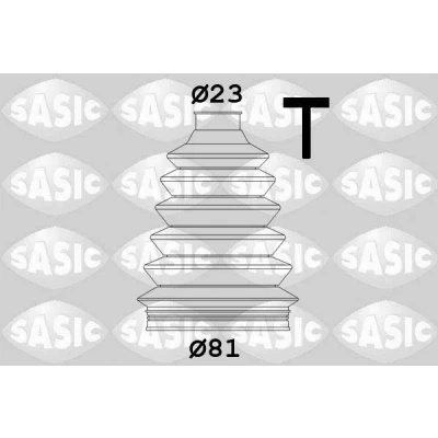Imagem de SASIC 2933143 Fole de Transmissão do lado da roda Termoplástico CITROËN: Berlingo / First I Van, I, Xsara Hatchback