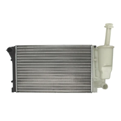 Imagem de NRF EASY FIT 58170 Radiador, arrefecimento do motor Alumínio 500 322 23 com componentes de montagem Aletas refrigeração unidas mecanicamente