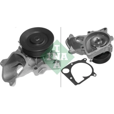 Imagem de INA 538 0187 10 Bomba de água com polia para accionamento da correia trapezoidal estriada BMW: 3 Coupe, Sedan, Touring