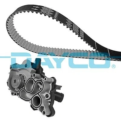 Imagem de DAYCO KTBWP12121 bomba de Água + Kit Correia Distribuição Termóstato montado na água VOLKSWAGEN: Golf 7, 7 Variant
