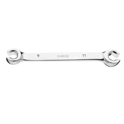 Imagem de NEO TOOLS 09 143 Chave de tubos travão 9x11 cromado mate aço cromo vanádio