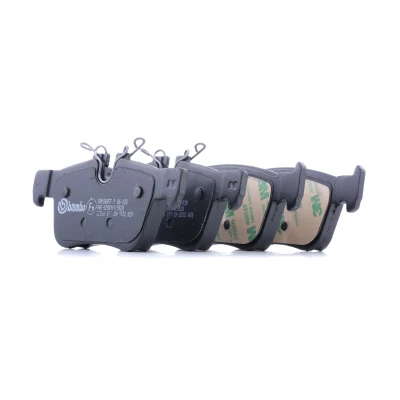 Imagem de BREMBO P 86 030 Jogo de pastilhas para travão disco preparado indicador aviso desgaste com chapa anti ruído sem acessórios VOLVO: S90 II