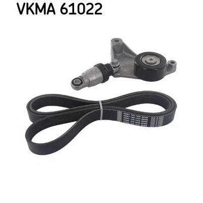 Imagem de SKF VKMA 61022 Jogo de correias trapezoidais estriadas com amortecedor tensor, rolo tensor