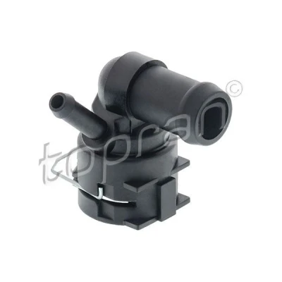 Imagem de TOPRAN 115 411 Flange GFK (plástico reforçado a fribra de vidro) com junta aro fixação VOLKSWAGEN: Passat B6 Sedan, Golf 5, Jetta 3