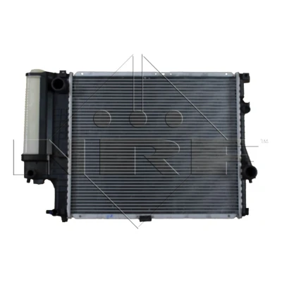 Imagem de NRF EASY FIT 58247 Radiador, arrefecimento do motor Alumínio 520 445 33 com componentes de montagem Aletas refrigeração soldadas BMW: 5 Sedan