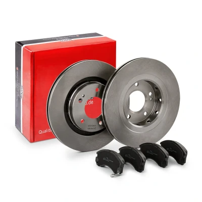 Imagem de MAPCO 47538 Kit de travões Eixo dianteiro ventilado excl. contacto aviso desgaste