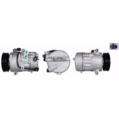 Imagem de LUCAS ACP01310 Compressor PAG 46 YF R 134a, 1234yf
