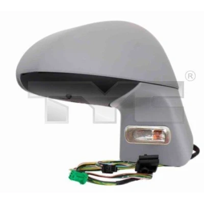 Imagem de Espelho retrovisor Tyc 305 0121 à direita com subcapa para regulação eléctrica dos espelhos, sensor de temeperatura, dobrável electricamente, tom