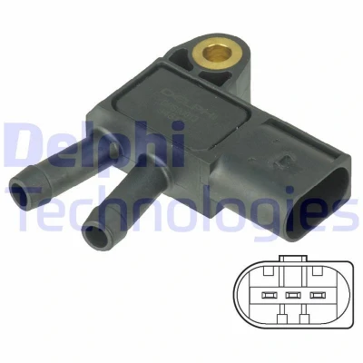 Imagem de DELPHI DPS00013 Sensor MERCEDES BENZ: Classe A, C T modell, CLA Carrinha