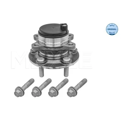 Imagem de MEYLE 714 752 0020 Cubo da roda 5 102 com o rolamento integrado, anel de sensor magnético integrado material montagem Eixo traseiro
