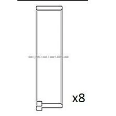 Imagem de FAI AutoParts BB2051 STD Capas de Biela RENAULT: CLIO 2, MEGANE 2 Kombi