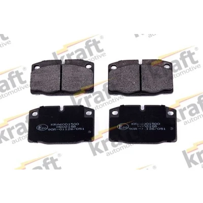 Imagem de KRAFT 6001500 Jogo de pastilhas para travão disco Eixo dianteiro OPEL: Corsa A CC, Ascona B Sedan, TR